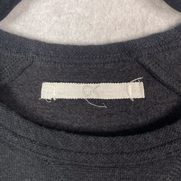 Outerknown Mens XS Black Crewneck Sweatshirt Hemp Blend - Picture 5 of 6